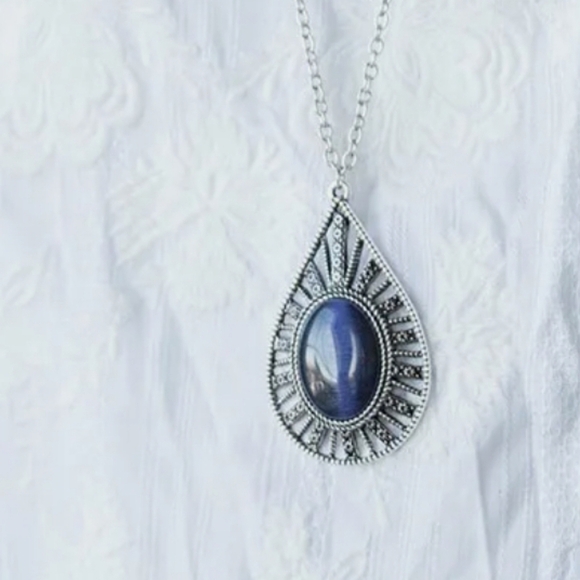 Paparazzi Necklace - Total Tranquility - Blue NWT - Picture 9 of 9